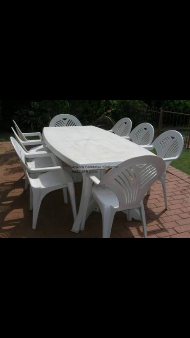 0543 892 06 66 Ankara Bilkent Masa Sandalye Kiralama
